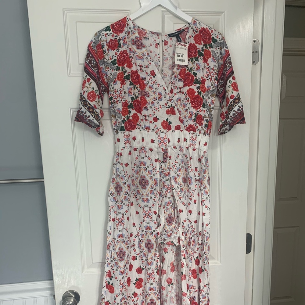 High low romper